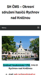Mobile Screenshot of oshrychnov.cz